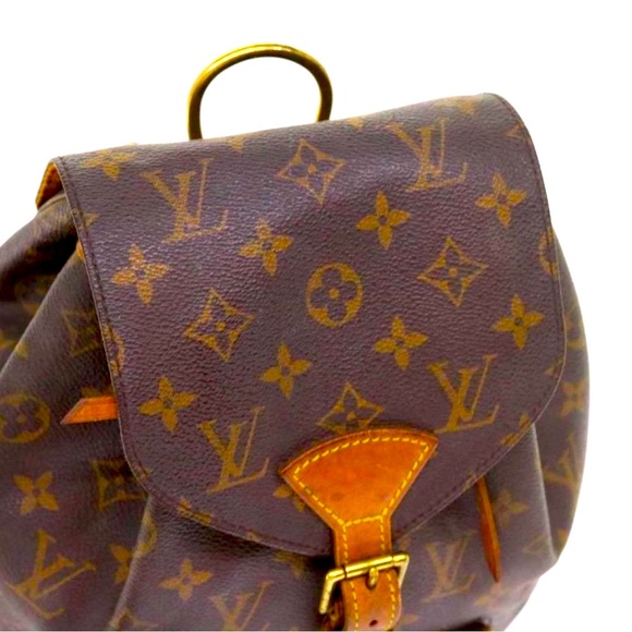Authentic LOUIS VUITTON Monogram Montsouris PM Backpack - Picture 7 of 16
